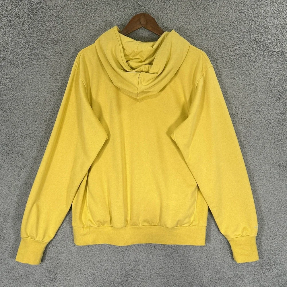 Nike Standard Issue Hoodie Mens Small Yellow Excellent Dri-FIT CV0864-700